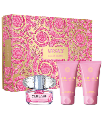 Kit Coffret Versace Bryght Crystal Feminino Eau de Toilette